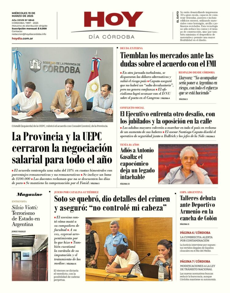 Tapa del día 19.03.25