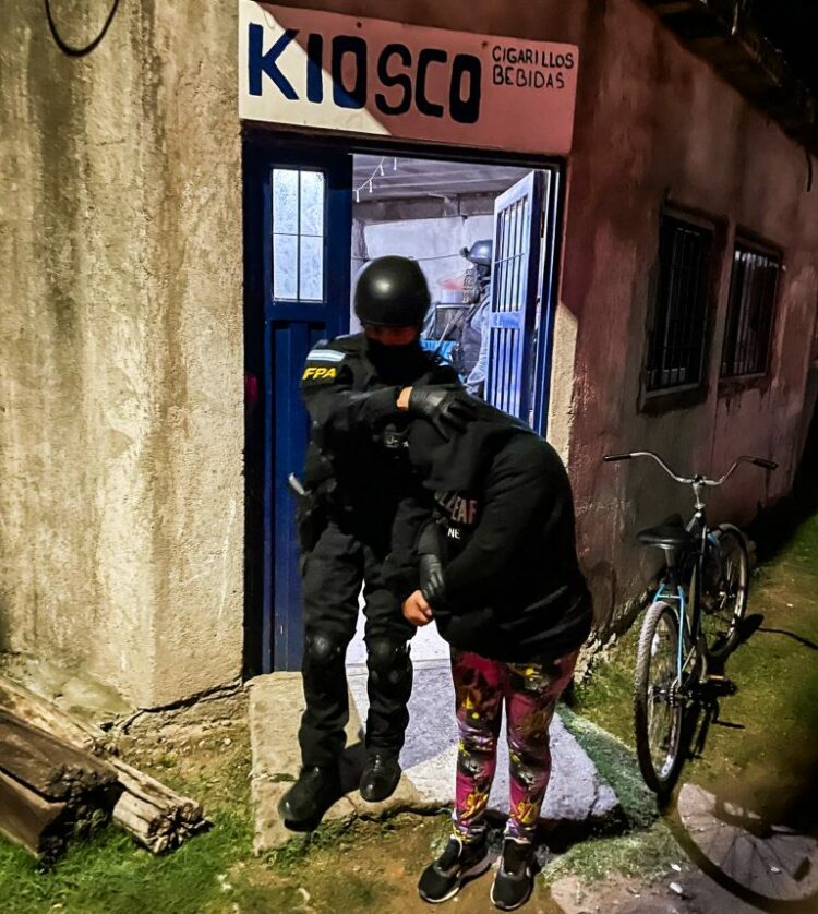 Operativo en Río Segundo.