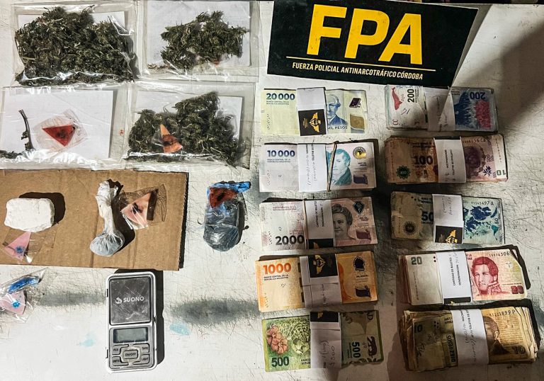 Recibían elementos robados como pago por la venta de drogas Recibían elementos robados como pago por la venta de drogas