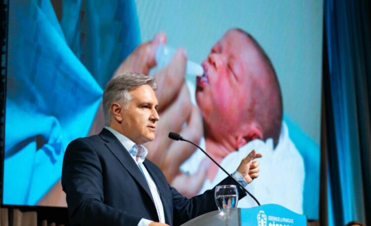 “Será uno de los centros de neonatología más grandes de Latinoamérica”, sostuvo el mandatario