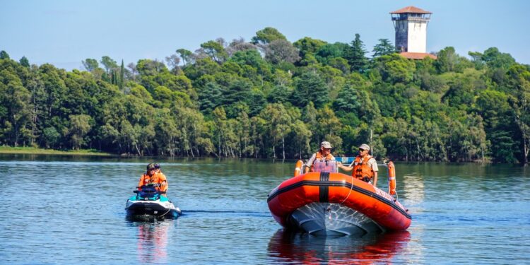 Se realizó una nueva jornada de limpieza en el Dique Los Molinos