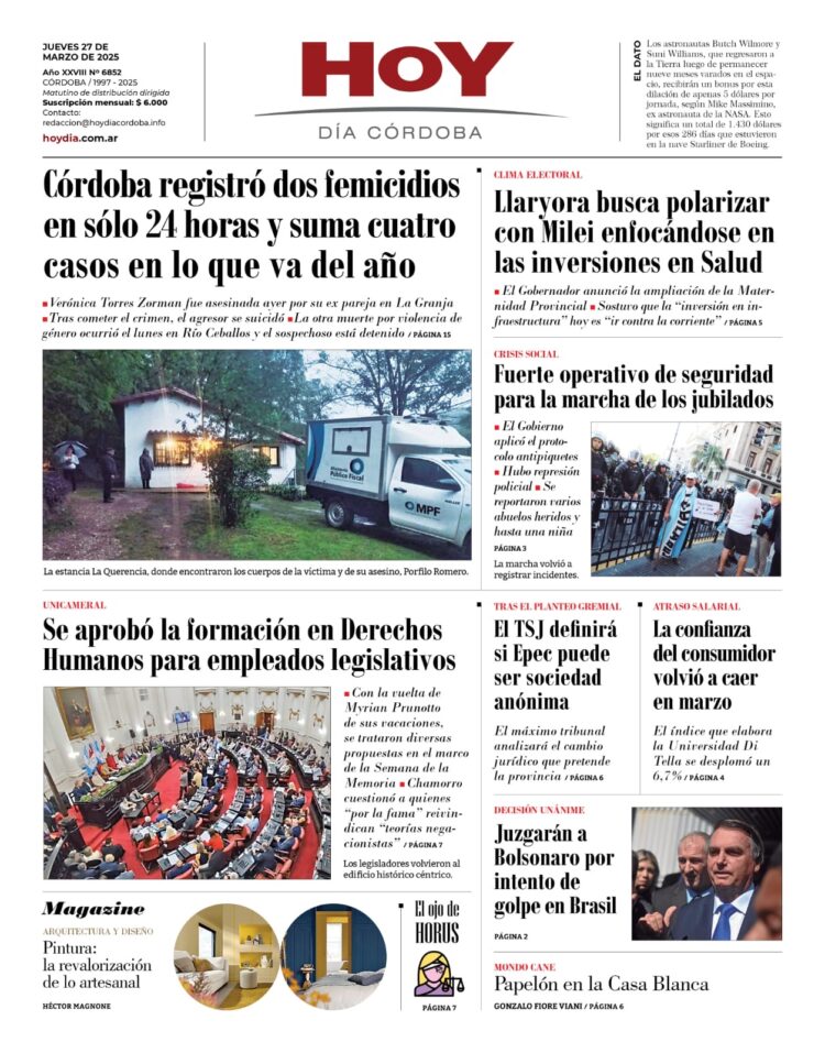Tapa del día 27.03.25