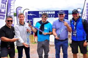 Oceanman: se realizó en Embalse la competencia de aguas abiertas más importante del mundo