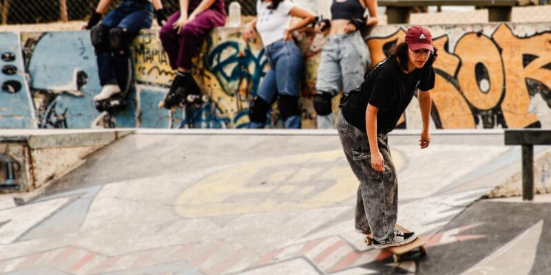 Fin de semana de actividades en la pista de Skate del Parque Sarmiento