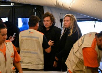 Milei anunció un fondo de $200.000 millones para los damnificados en Bahía Blanca