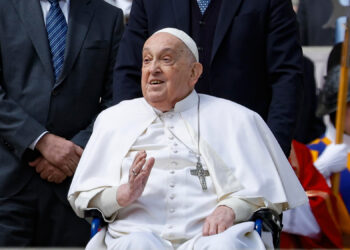 El papa Francisco participó de la misa por el Domingo de Ramos: «Buena Semana Santa»