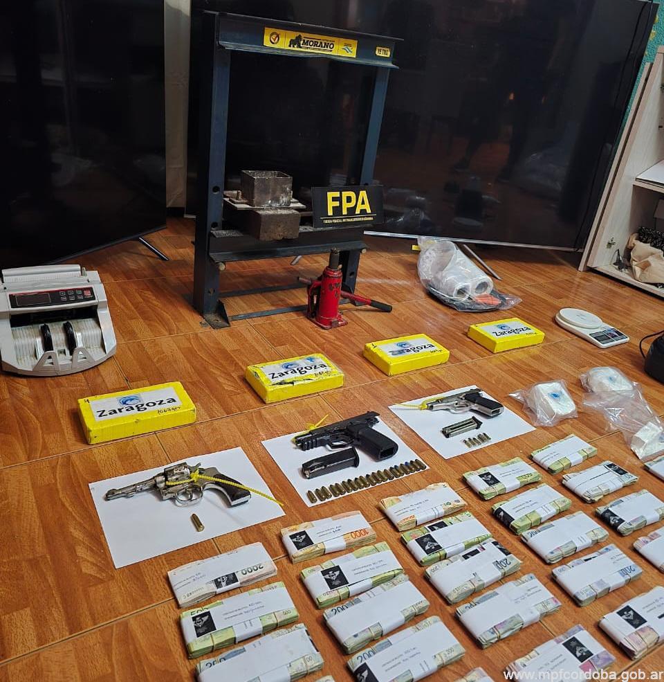 Desbarataron una banda narco con más de $318 millones en drogas y bienes