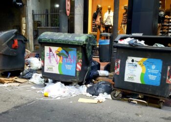 Basura acumulada: por el trabajo a reglamento hay quejas de los vecinos