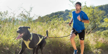 La primera maratón con perros en el Parque Sarmiento