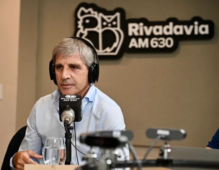 Luis Caputo, ministro de Economía.