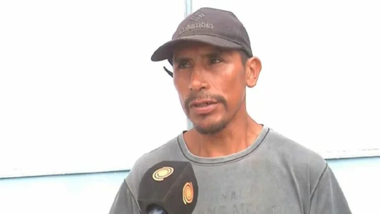 Elias Flores, padre del niño desaparecido hace dos meses.