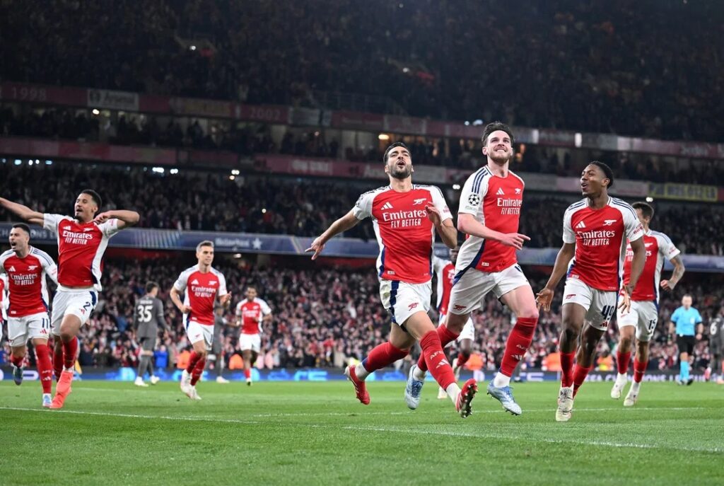 Arsenal y PSG abrirán las semifinales de la Champions League