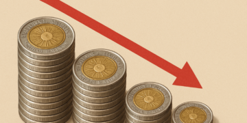 Los salarios muestran una caída de hasta el 7% en el primer trimestre