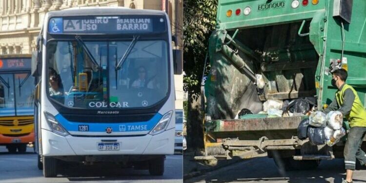 Se informó cómo funcionarán los servicios el feriado del lunes