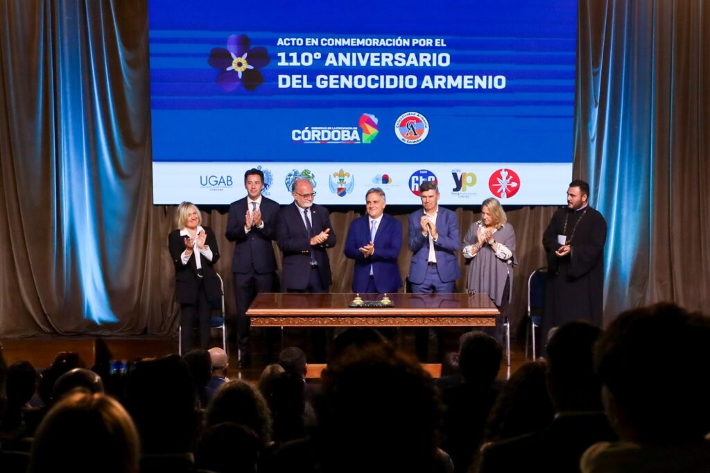 Córdoba conmemora los 110 años del genocidio armenio
