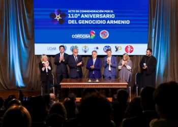 Córdoba conmemora los 110 años del genocidio armenio