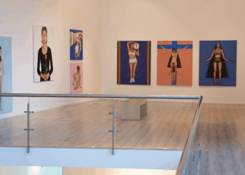 Cristina Ruiz Guiñazú expone sus pinturas en el Paseo del Buen Pastor