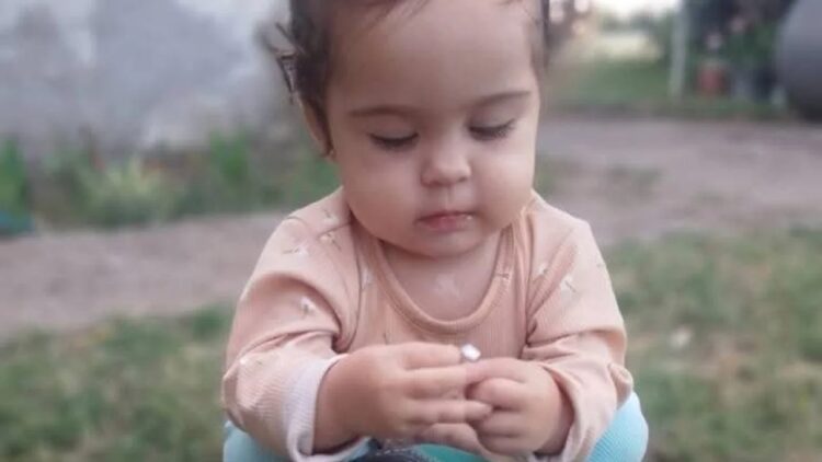 La pequeña de 1 año que se encuentra desaparecida tras el temporal del pasado 7 de marzo en Bahía Blanca.