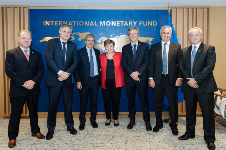 Conferencia de prensa en el marco de la Asamblea de Primavera del FMI y del Banco Mundial que se celebra en Washington.
