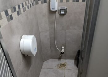 Fue detenido por sustraer un inodoro de una estación de servicio