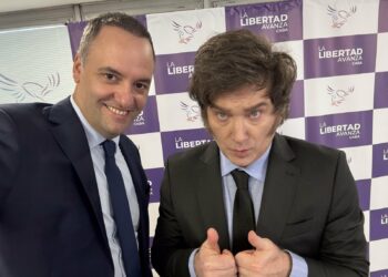 Milei filmó un spot para Adorni de cara a las elecciones porteñas