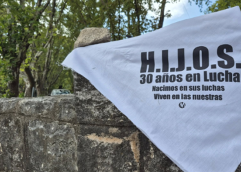 H.I.J.O.S. conmemoró en Córdoba 30 años de lucha por los Derechos Humanos