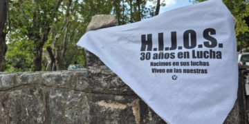 H.I.J.O.S. conmemoró en Córdoba 30 años de lucha por los Derechos Humanos
