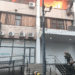 Trabaja personal de Bomberos en el lugar. Foto: Policía de Córdoba.