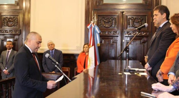 El fiscal Anticorrupción Matías Bornancini (izquierda), envió a juicio a ex funcionarios calerenses.