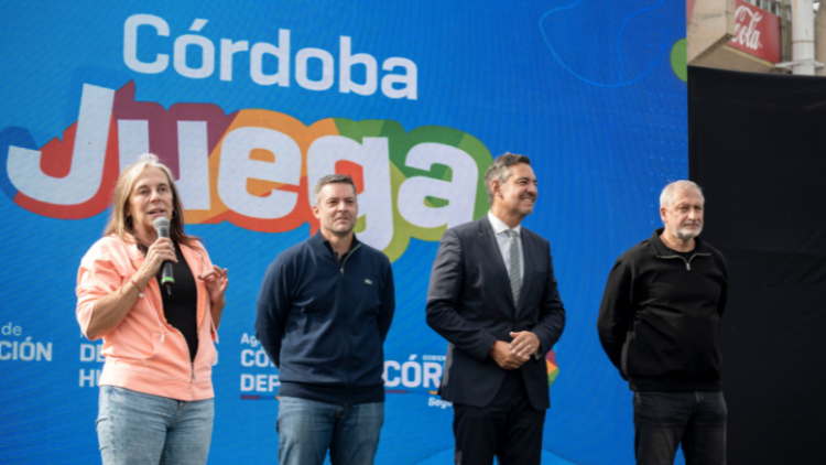 Presentación de Córdoba Juega 2025. Foto: Evelyn Gorga.