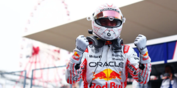 Max Verstappen hizo una histórica y velóz vuelta en el GP de Japón
