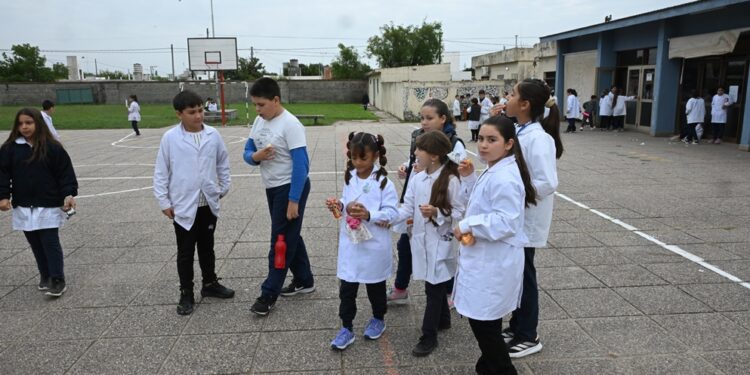 5° grado en la Escuela Gobernador Díaz de Hernando.
