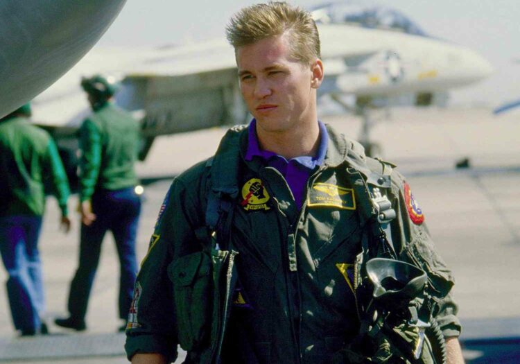 El actor encarnó el personaje “Iceman” en la saga de acción Top Gun.
