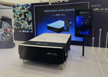 Presentan el primer colchón inteligente del país