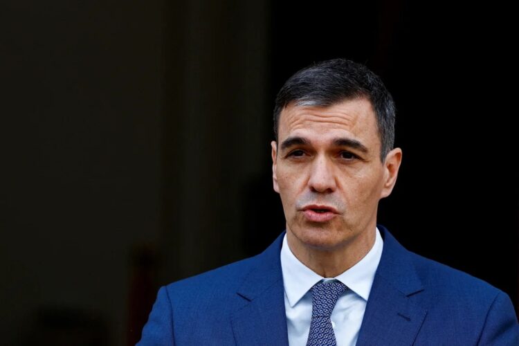 Pedro Sánchez, presidente español.
