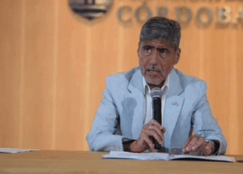 Quinteros reiteró el mensaje del gobierno: “Los buenos son los de azul”