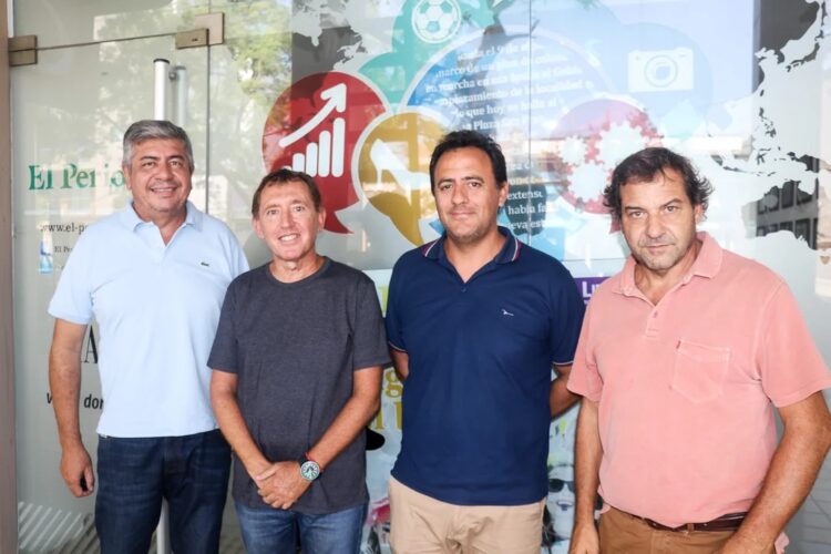 Los referentes del sector interno de la UCR Construyendo Córdoba.