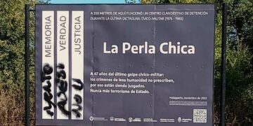 Repudian una vandalización en el sitio de la memoria La Perla Chica