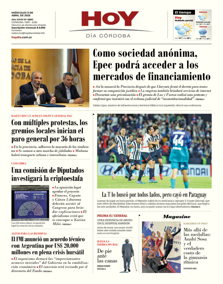 Tapa del día 09.04.25