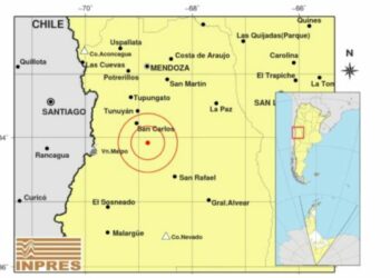 Un fuerte sismo sacudió a Mendoza esta mañana