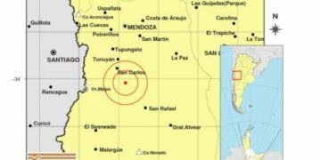 Un fuerte sismo sacudió a Mendoza esta mañana