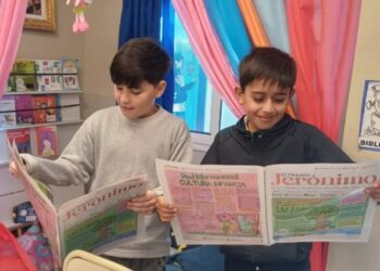 "Pequeño Jerónimo": el periódico infantil que ya leen 10.000 estudiantes cordobeses