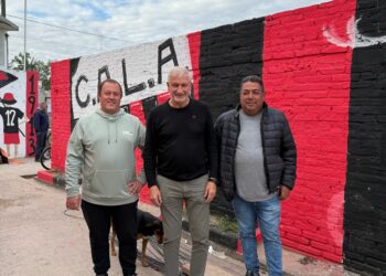 Club Los Andes: apoyo municipal tras los destrozos del temporal