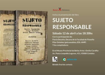 Se presenta el libro de psicoanálisis «Sujeto Responsable» en el Museo Caraffa