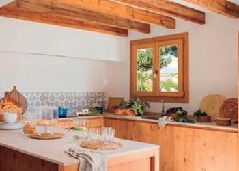 El carácter y la calidez de las vigas de madera