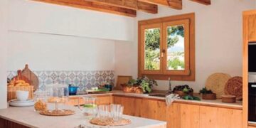 El carácter y la calidez de las vigas de madera