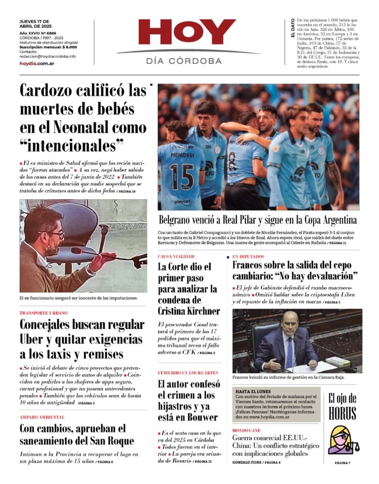 Tapa del día 17.04.25