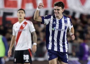 River se lo empató a Talleres sobre el final del partido