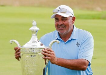 Ángel Cabrera se volvió a alzar con un Major en el circuito Senior