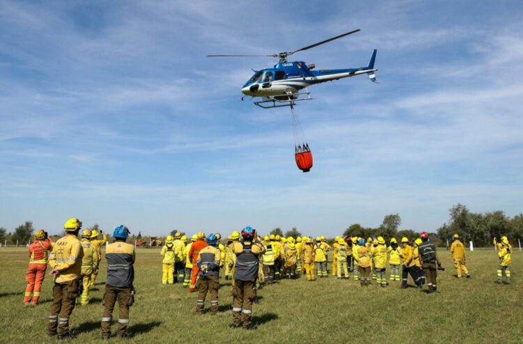 La Provincia capacita al personal para reforzar la seguridad en el combate del fuego en zonas rurales y serranas.